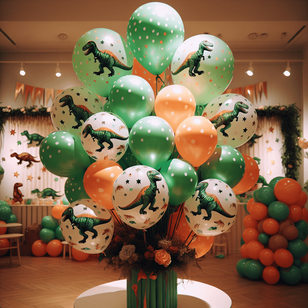 Dinosaur Balloon Bouquet