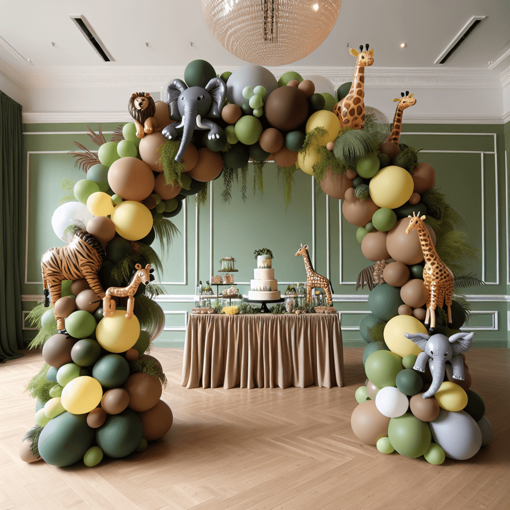Safari Adventure Balloon Arch
